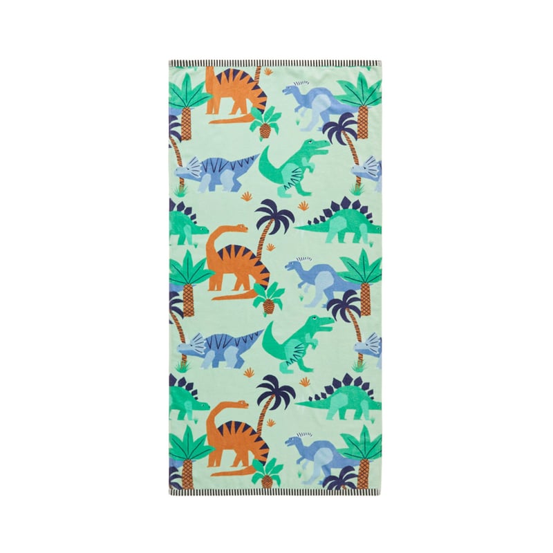 Dino Roar Printed Beach Towel