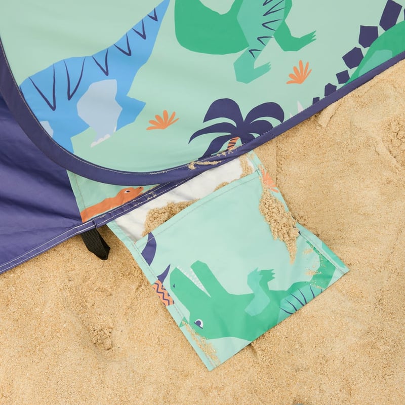Dino Beach Pop Up Tent