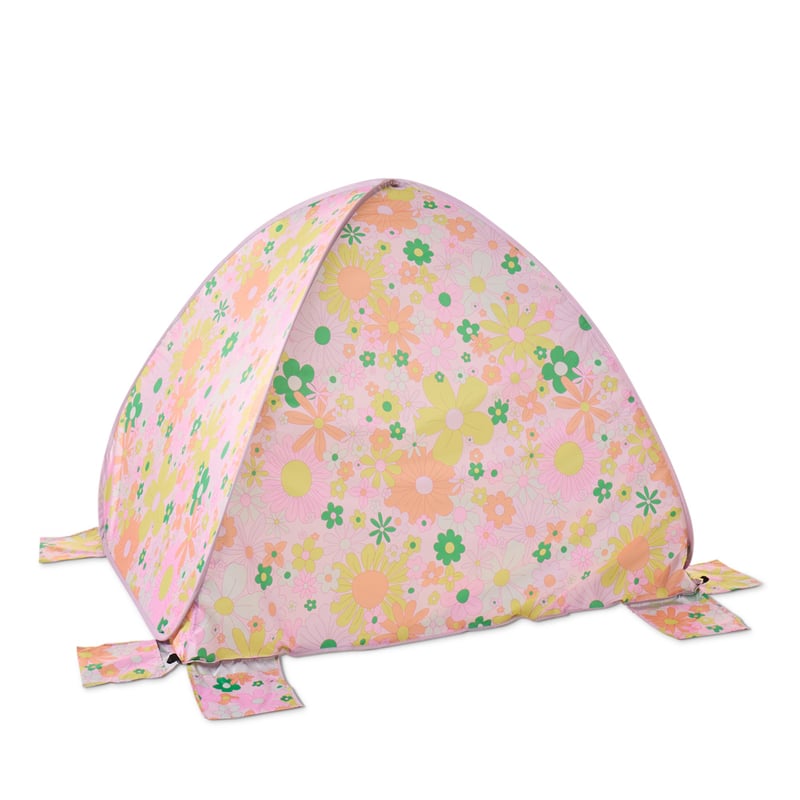 Floral Beach Pop Up Tent