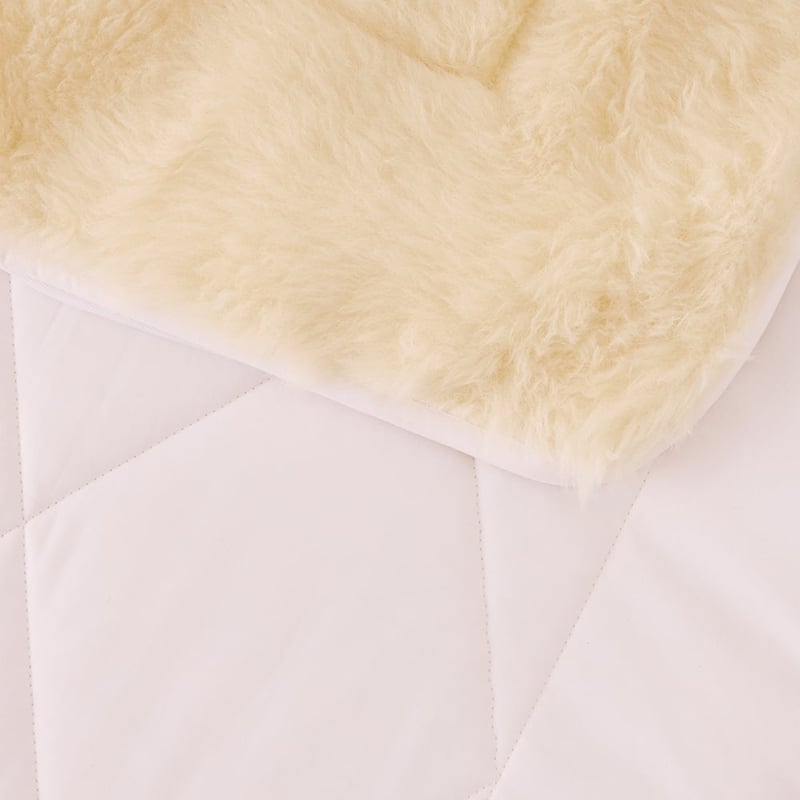 Downtime Australian Wool Cot Mattress Topper