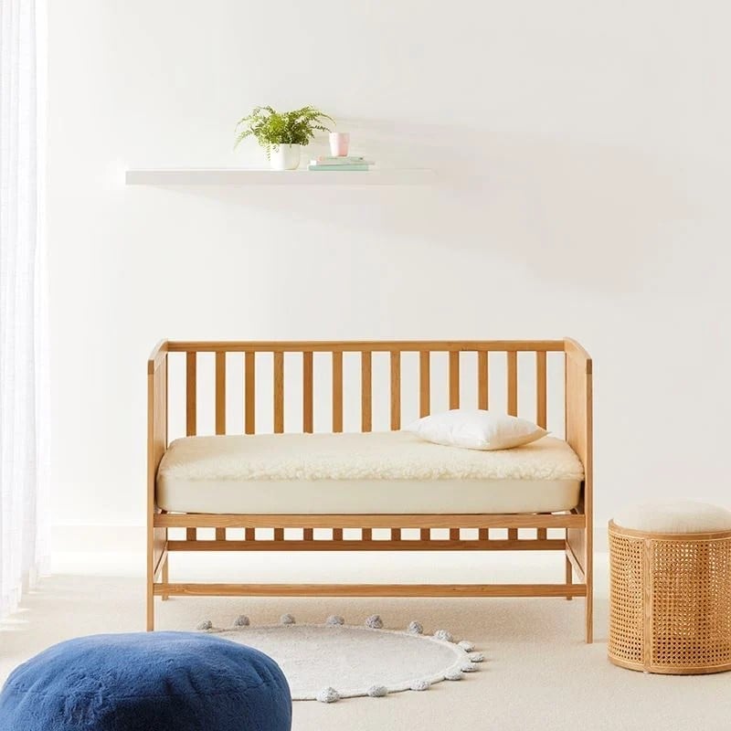 Baby Wool Cot Mattress Topper
