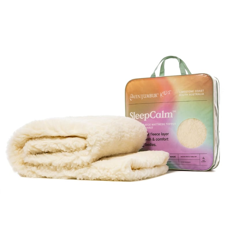 Sleep Calm Kids Wool Fleece Mattress Topper