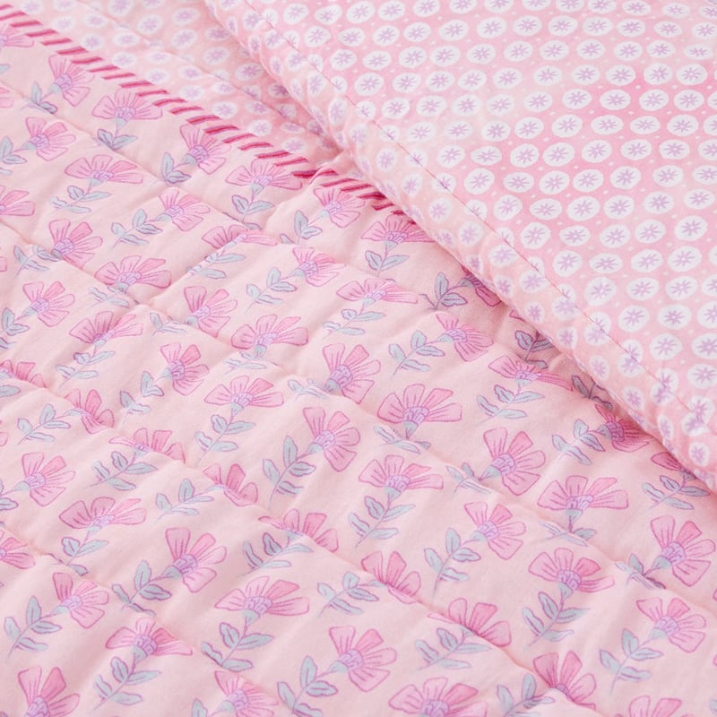 Nahla Quilted Quilt Cover Set