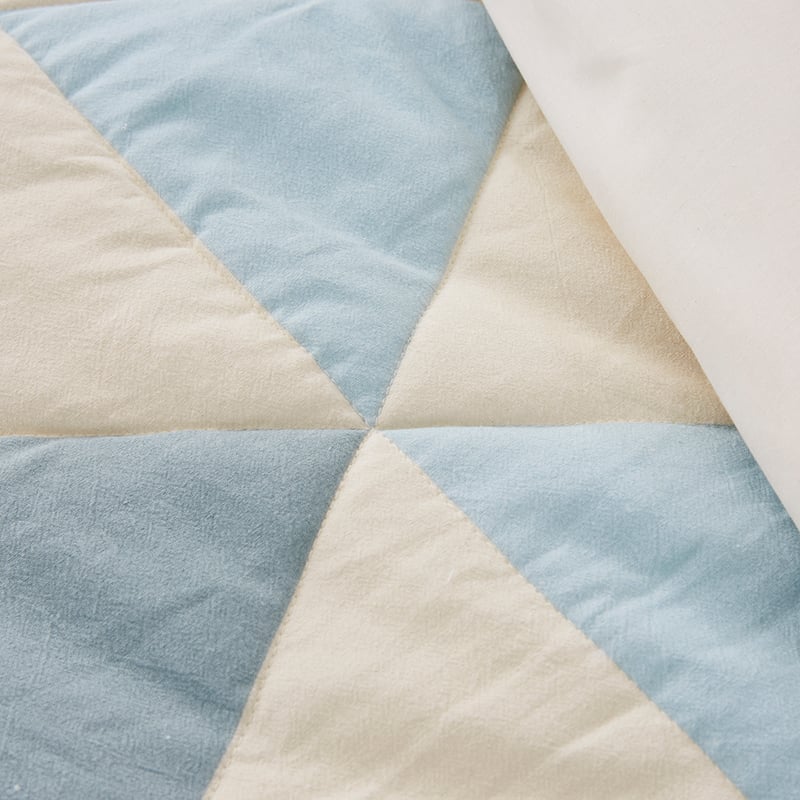 Hunter Stonewashed Quilted Quilt Cover Set