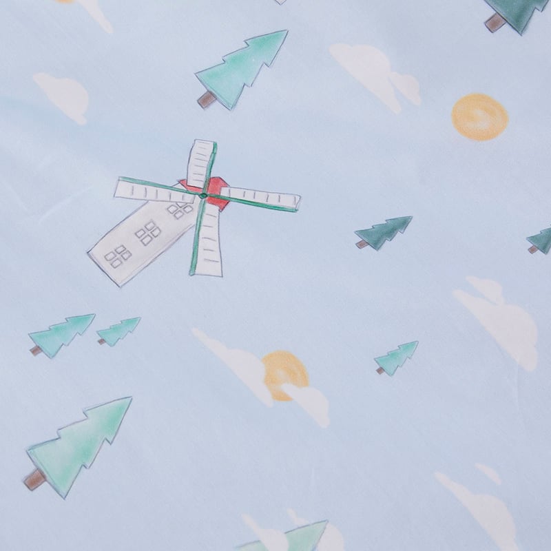 Mattel Thomas The Tank Engine Blue Quilted Quilt Cover Set