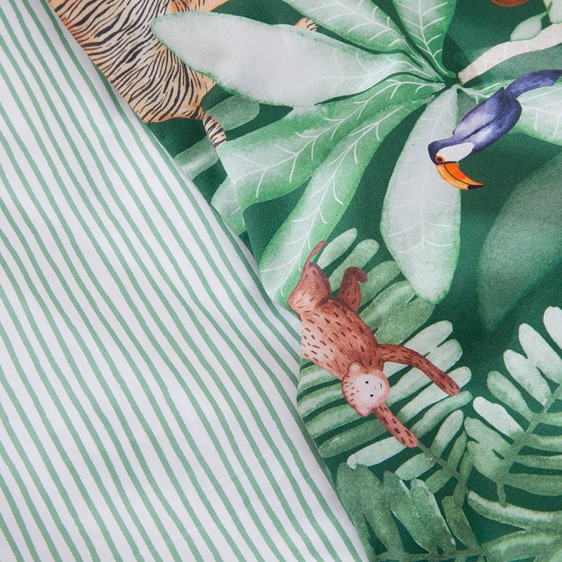 Where The Wild Ones Play Fern Cot Quilt Cover Set
