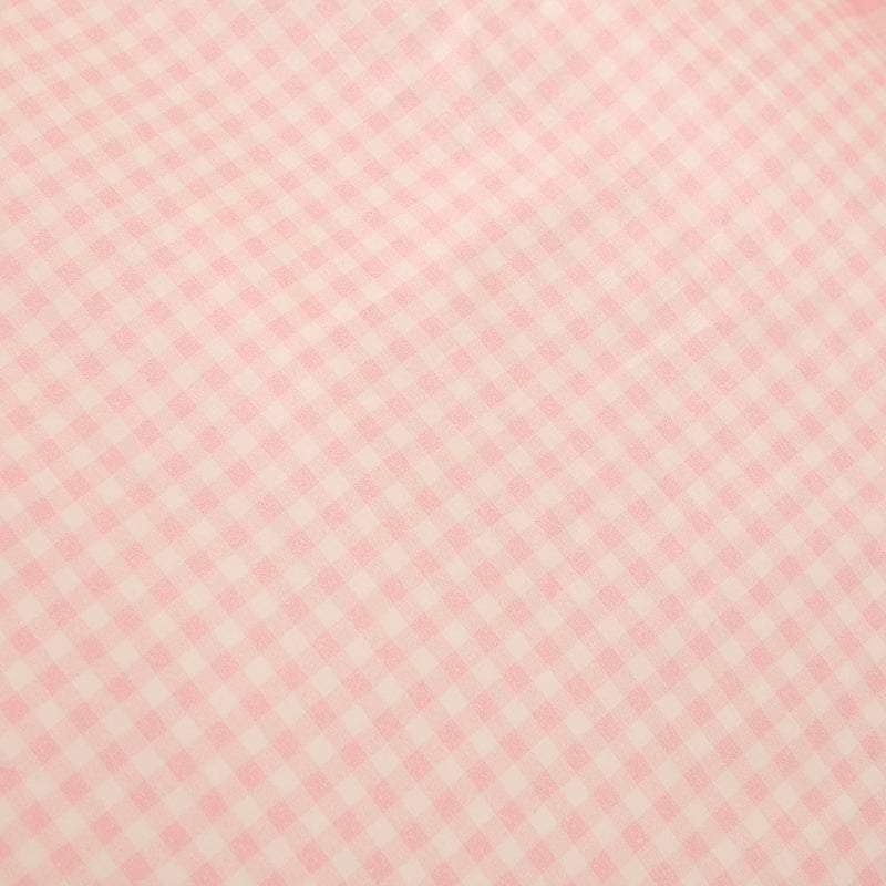 Gingham Flower Ruffle White Quilt Cover Set