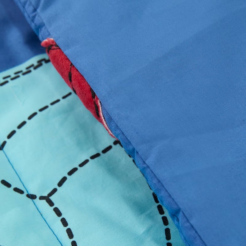 Sports Balls Navy Quilted Quilt Cover Set