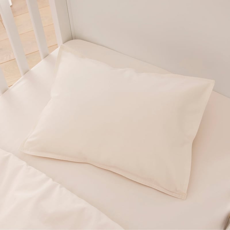 Stonewashed Cotton White Pebble Cot Quilt Cover Set