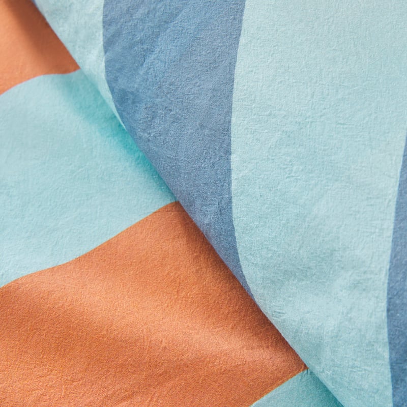 Stonewashed Tanner Blue Quilt Cover Set