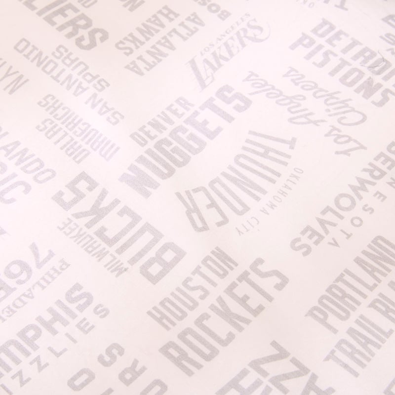 NBA Grey Marle Quilted Quilt Cover Set