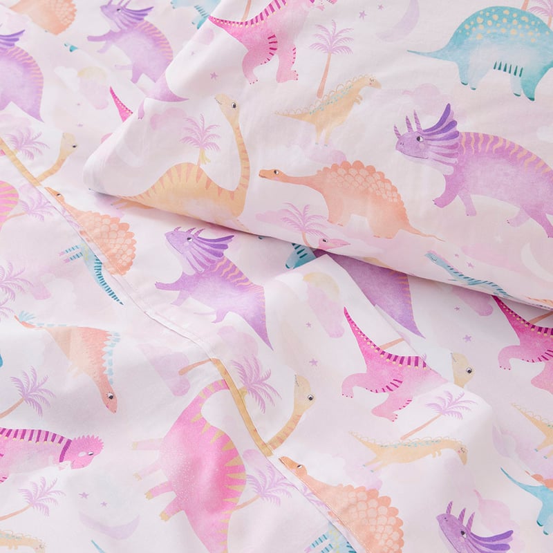 Darling Dino Sunset Sheet Set