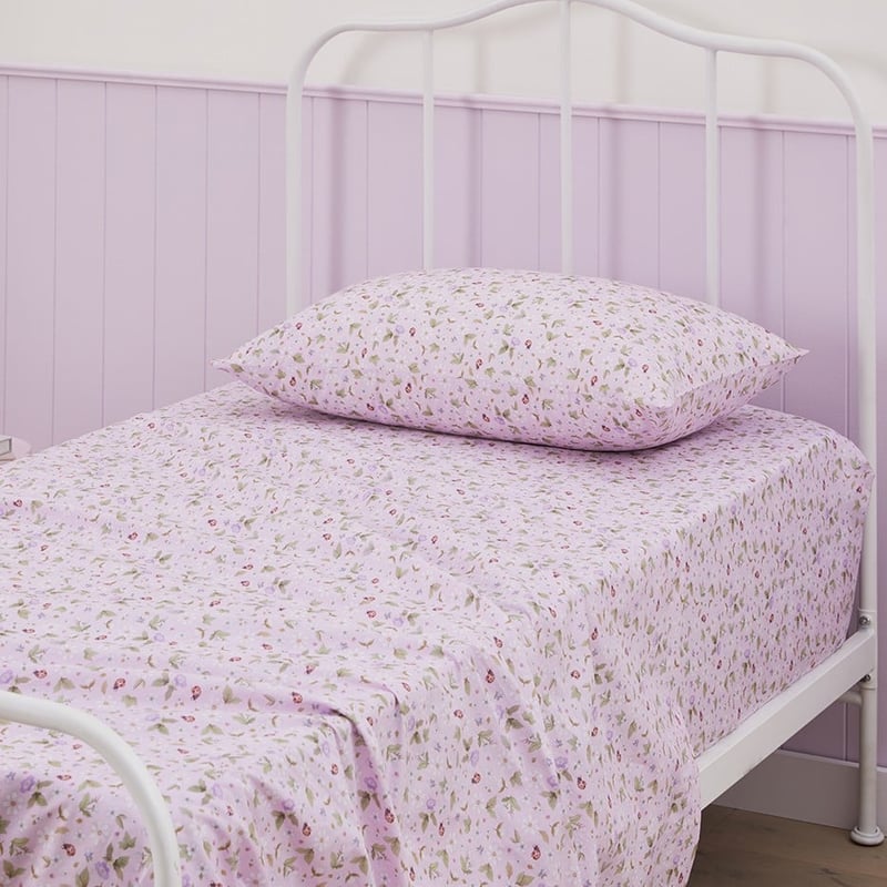 Fleur Harris Springtime Floral Pink Sheet Set