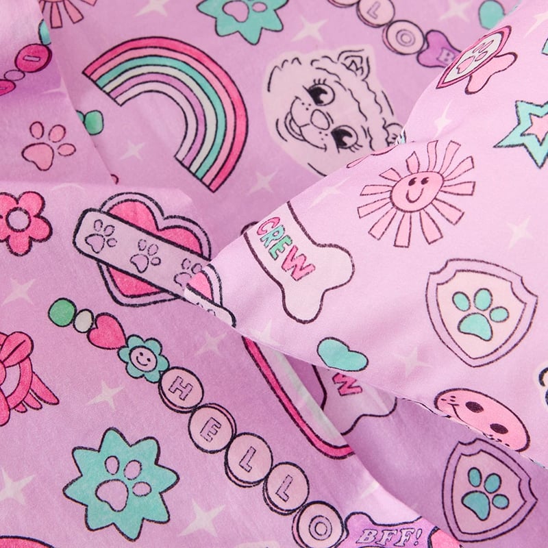 Paramount Paw Patrol Besties Purple Sheet Set