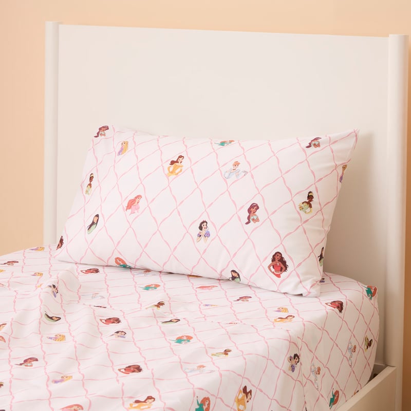 Disney Princess White Sheet Set