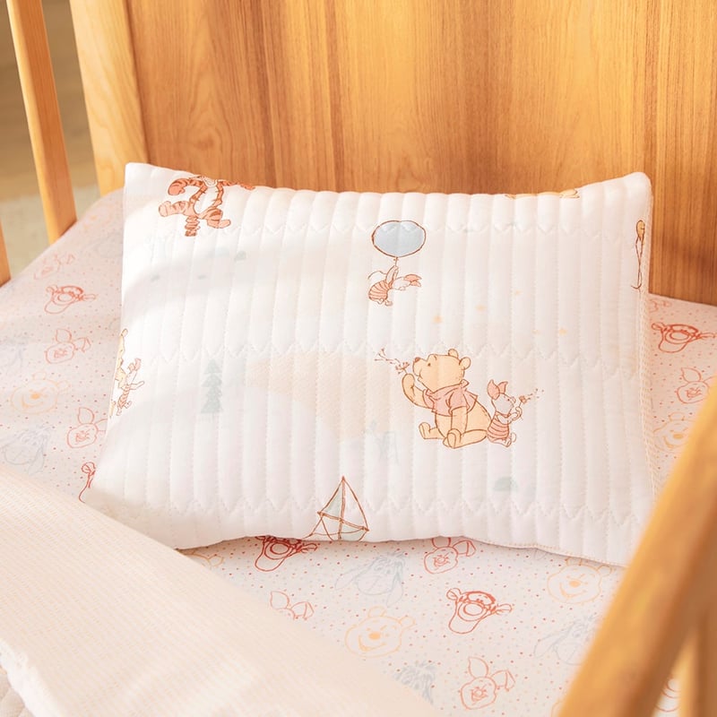 Disney Winnie the Pooh Quilted Cot Quilt Cover Set