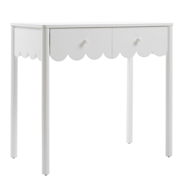 Sadie Scallop White Desk