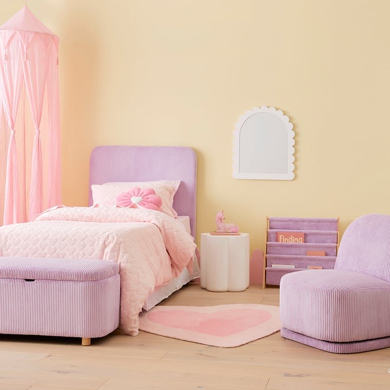 Kai Lilac Cord Blanket Box