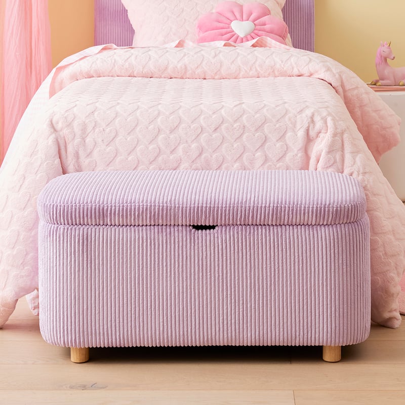 Kai Lilac Cord Blanket Box