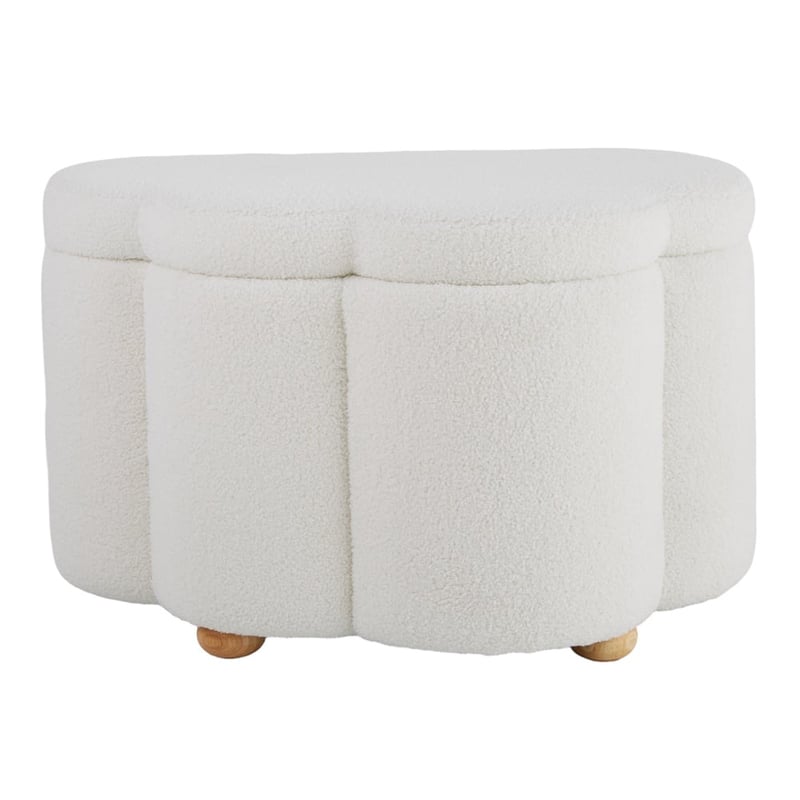 Dreamy Cloud Snow Storage Ottoman