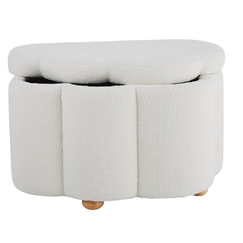 Dreamy Cloud Snow Storage Ottoman