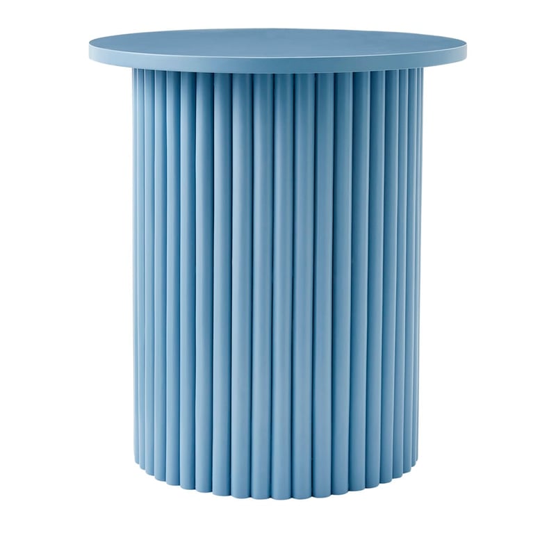 Murphy Blue Round Side Table
