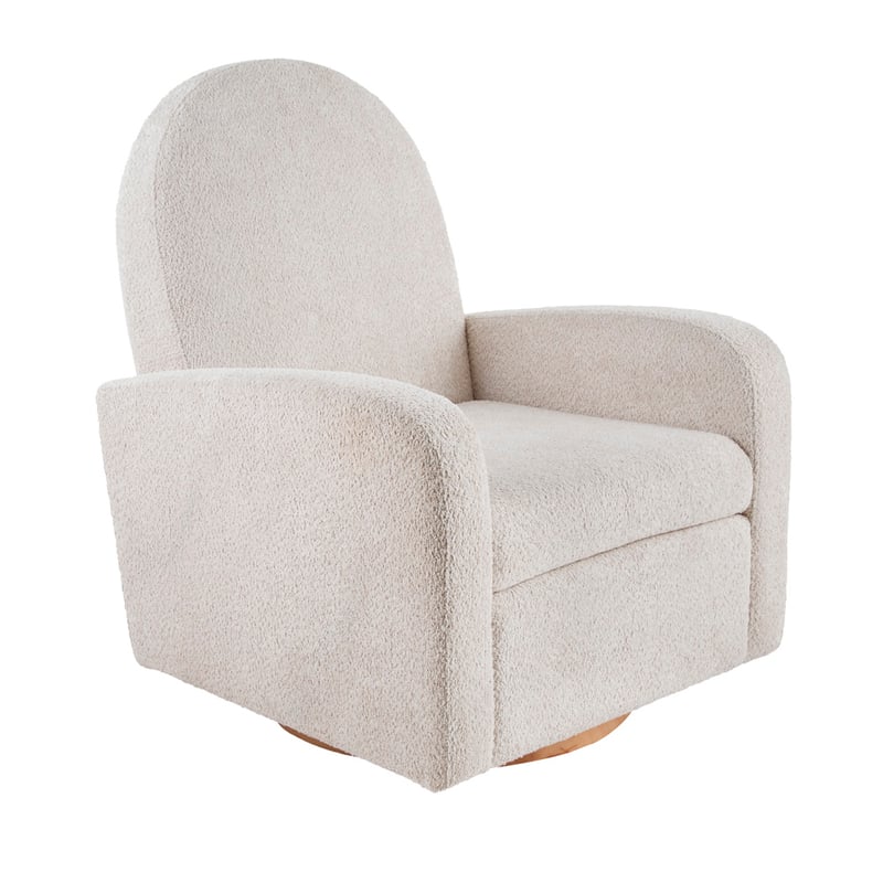 Swivel And Rock Natural Nursery Chair