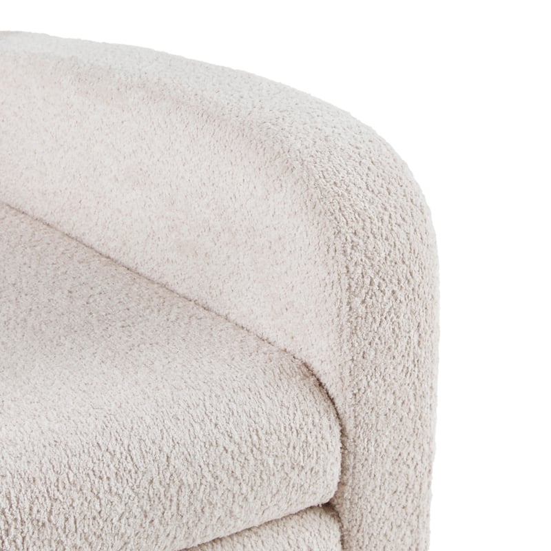 Swivel And Rock Natural Nursery Chair