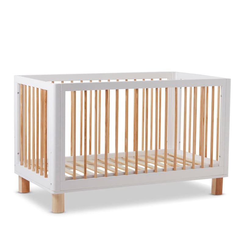 Carter White & Natural Cot
