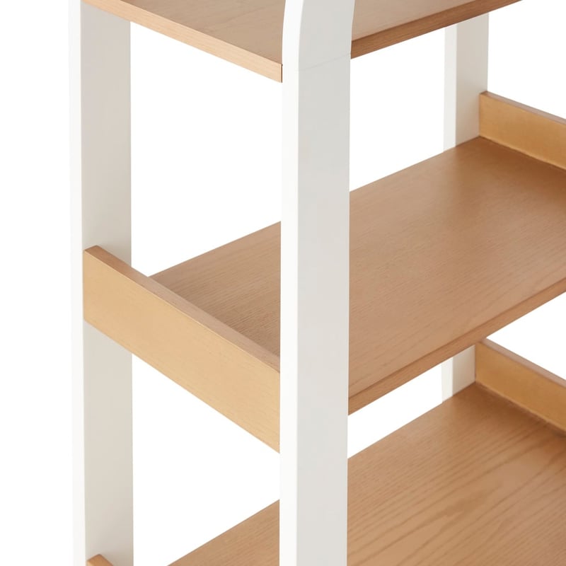 Ellie White & Natural Arch Shelf