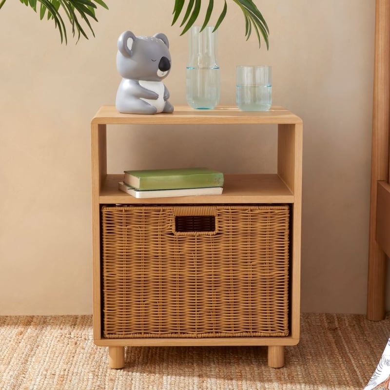 Hudson Natural Bedside Table