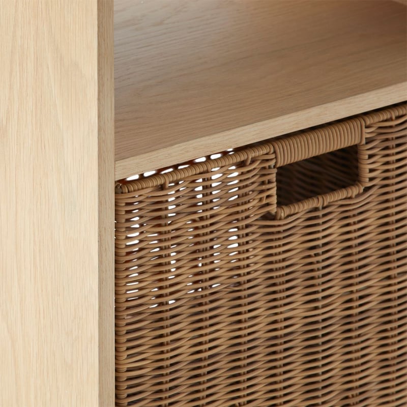 Hudson Natural Bedside Table