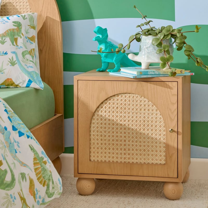 Beau Natural Rattan Bedside Table