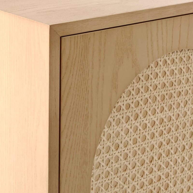 Beau Natural Rattan Bedside Table
