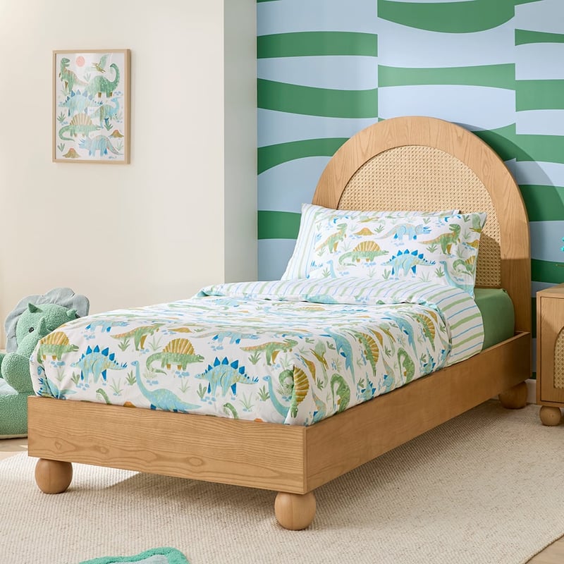 Beau Natural Rattan Bed