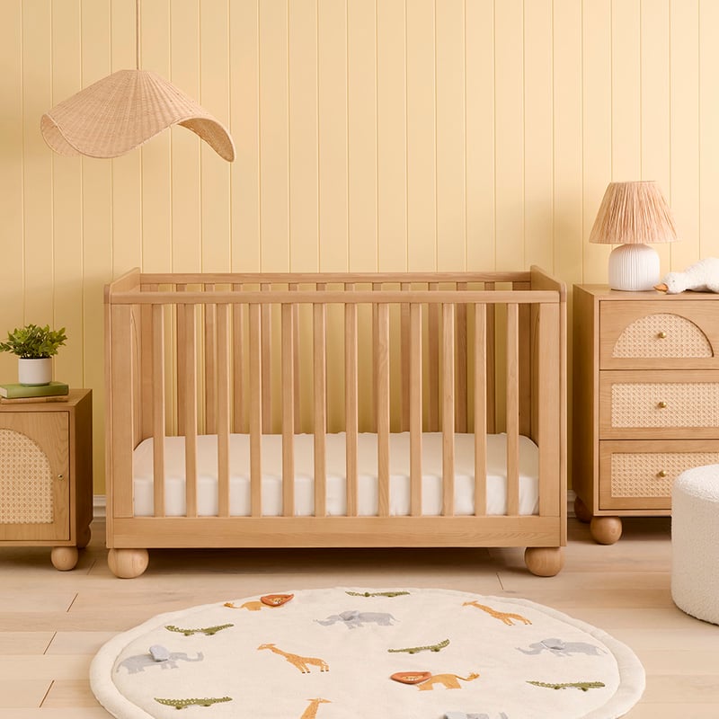 Beau Natural Rattan Cot