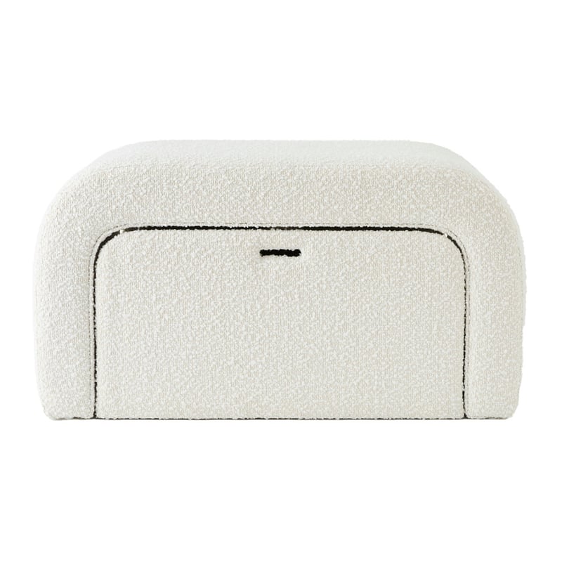 White Bench Seat & Toy Box Combo