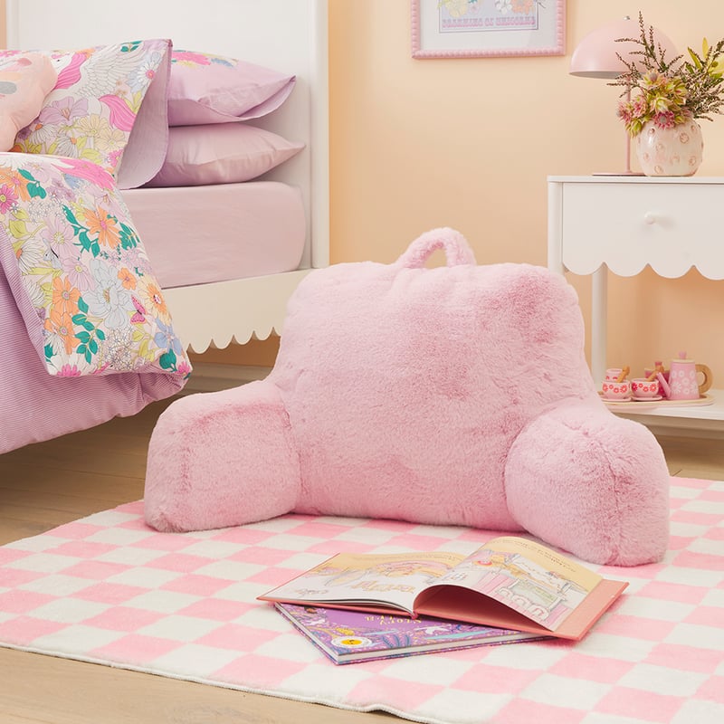 Pink Faux Fur Comfort Buddy