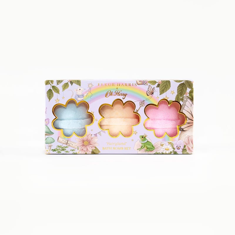 Fleur Harris Fairyland Bath Bomb Set