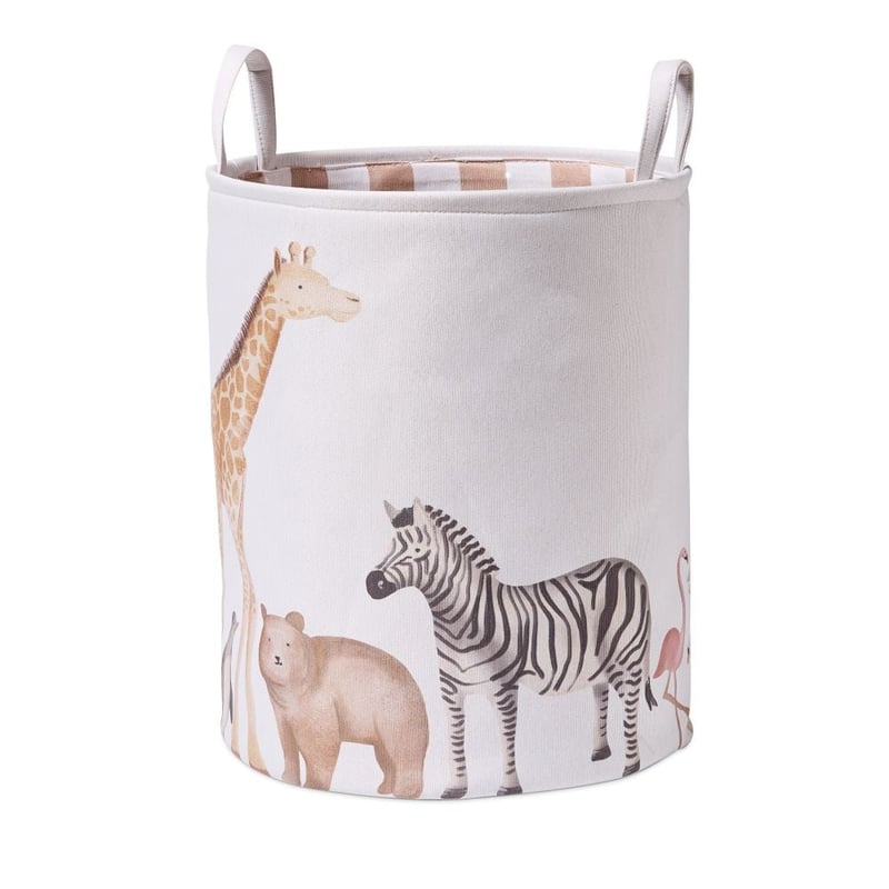 Safari Friends Printed Basket