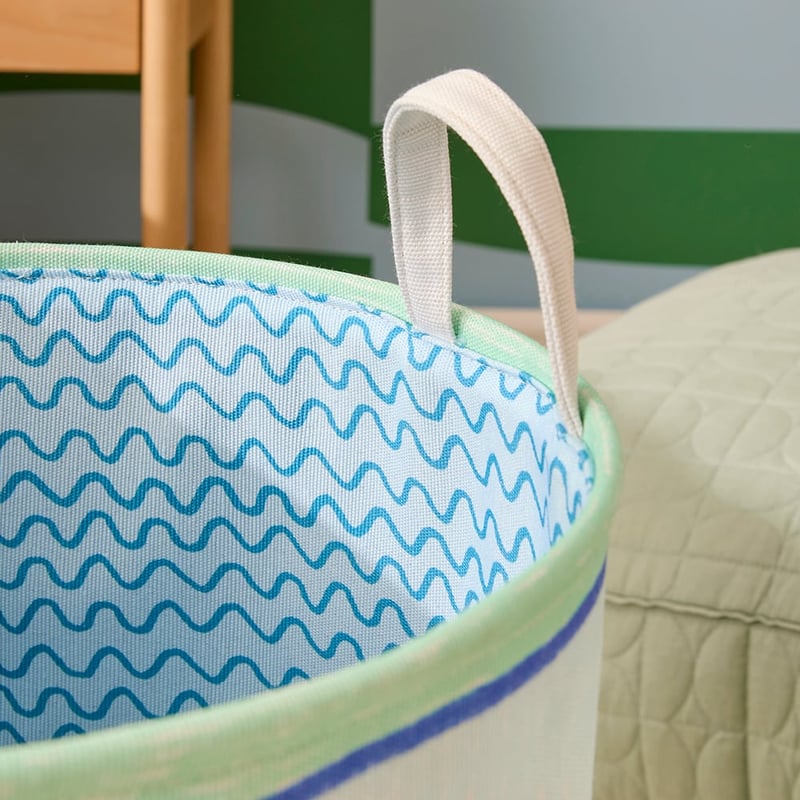 Surf Beach Printed Basket