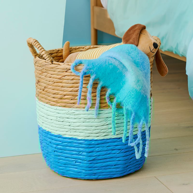 Taylor Blues Storage Basket