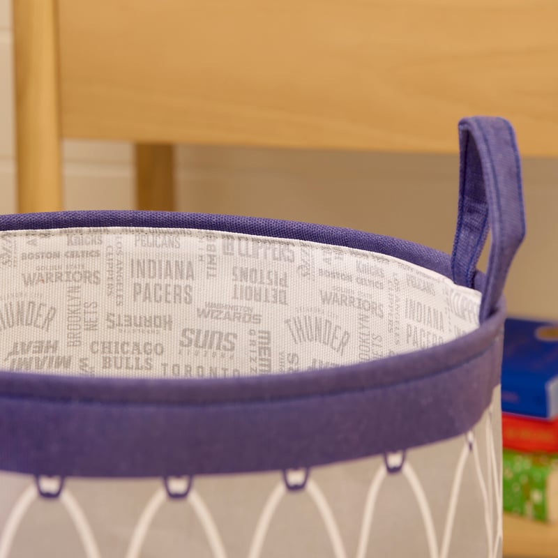 NBA LA Lakers Printed Basket