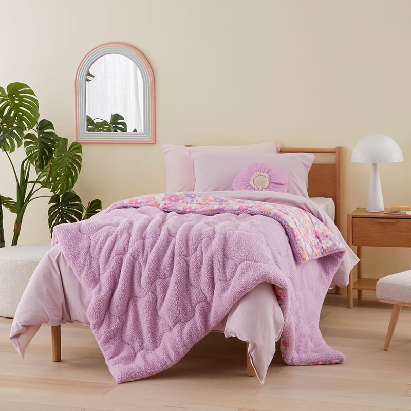 Teddy Lavender Meadow Blanket