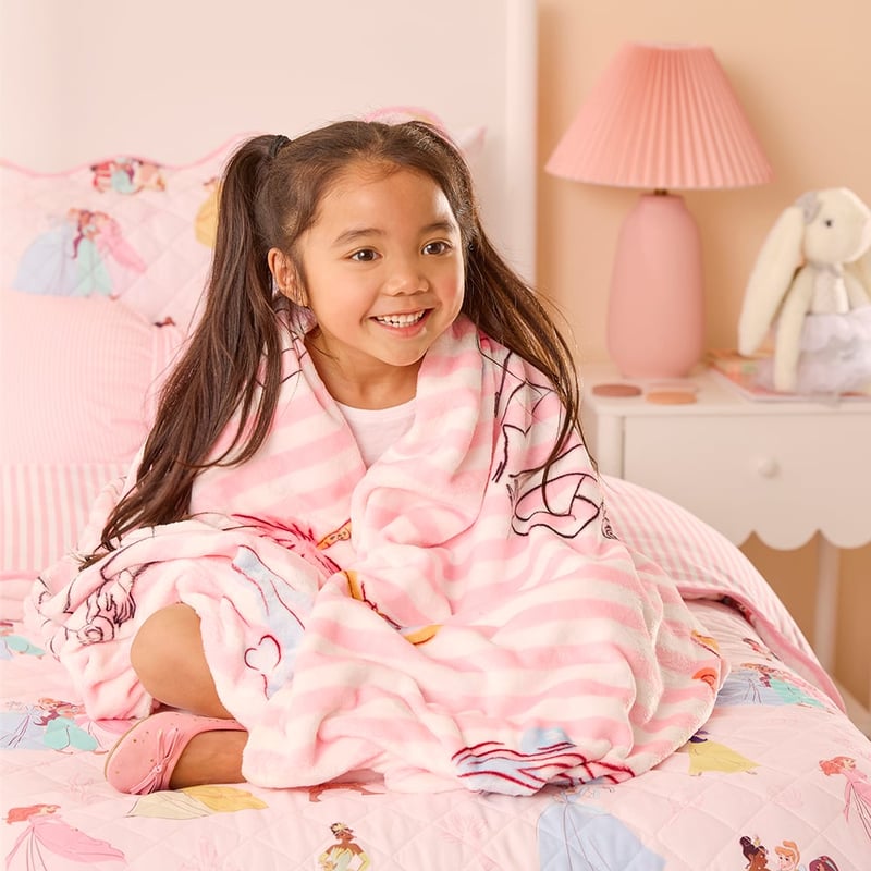 Disney Princess Sprinkle A Little Kindness Ultra Soft Blanket