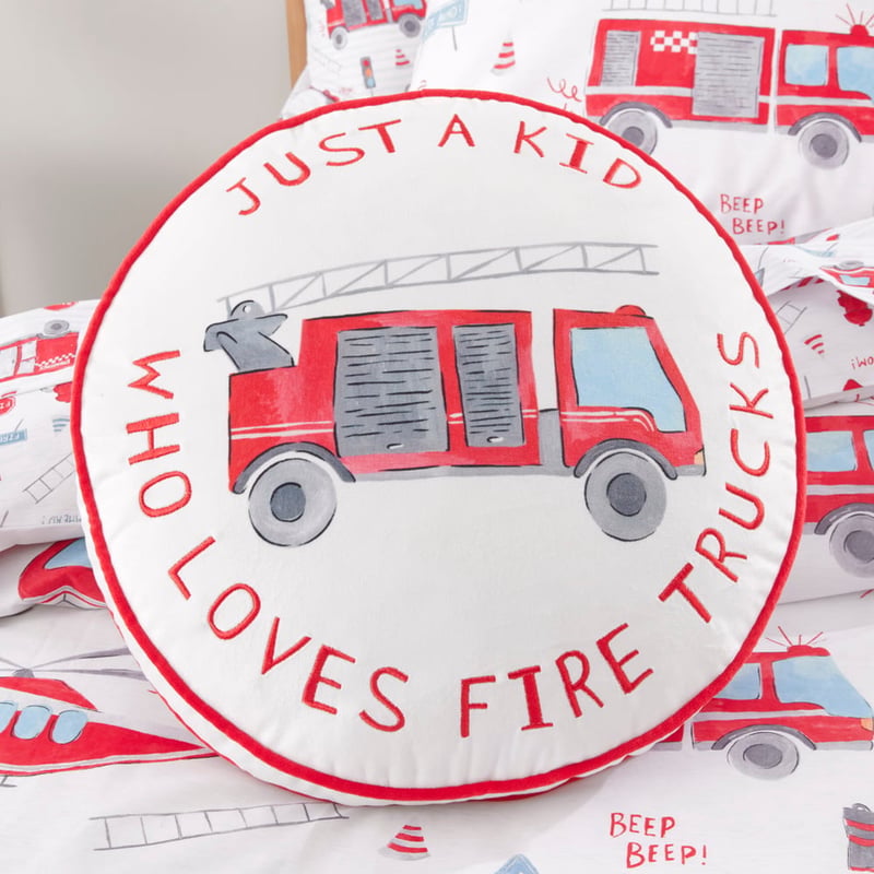 Just A Kid Who Loves Trucks Classic Cushion