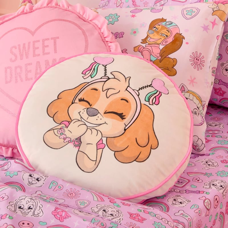 Paramount Paw Patrol Besties Skye White Cushion
