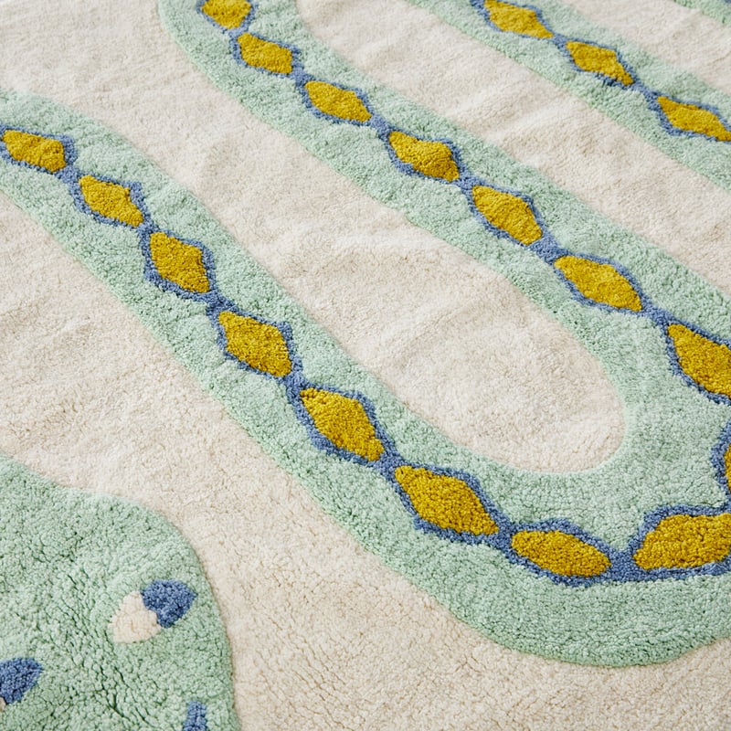 Sammie Snake Decorative Rug