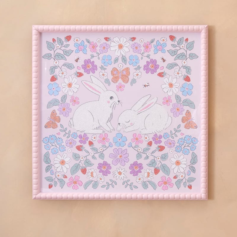 Bouncing Bunnies Wall Art