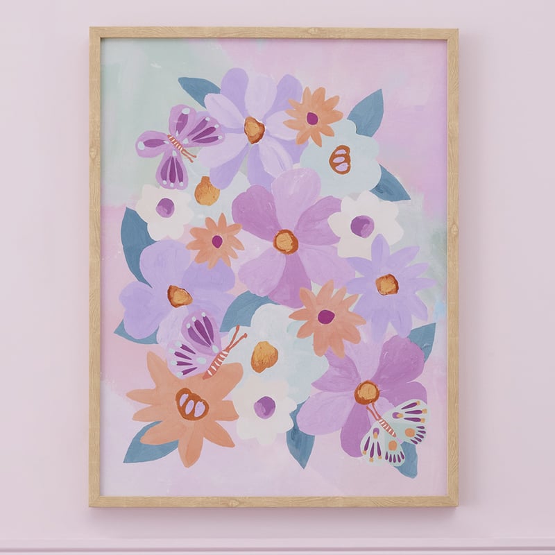 Marni Floral Wall Art